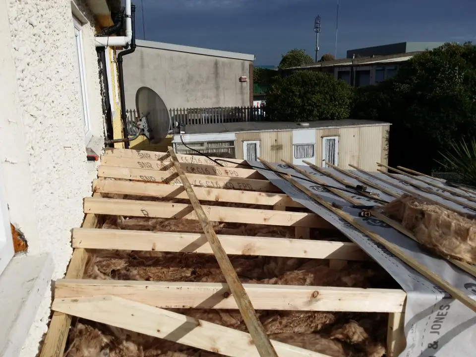 Domestic dry verge installation service by MJ roofing dublin