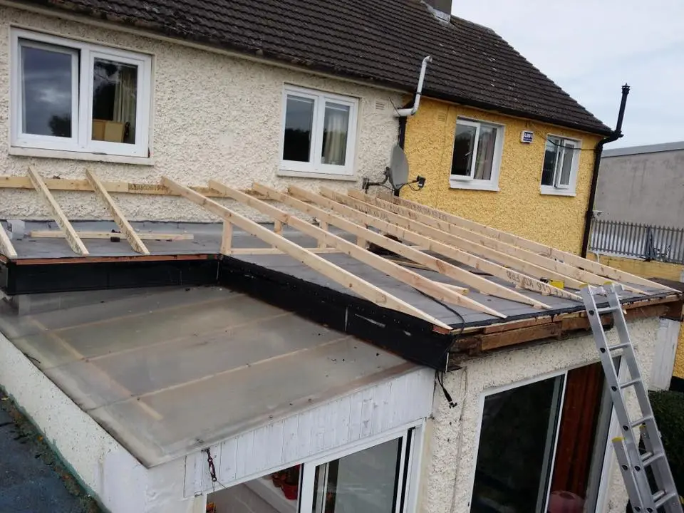 Domestic dry ridge installation service by MJ roofing dublin