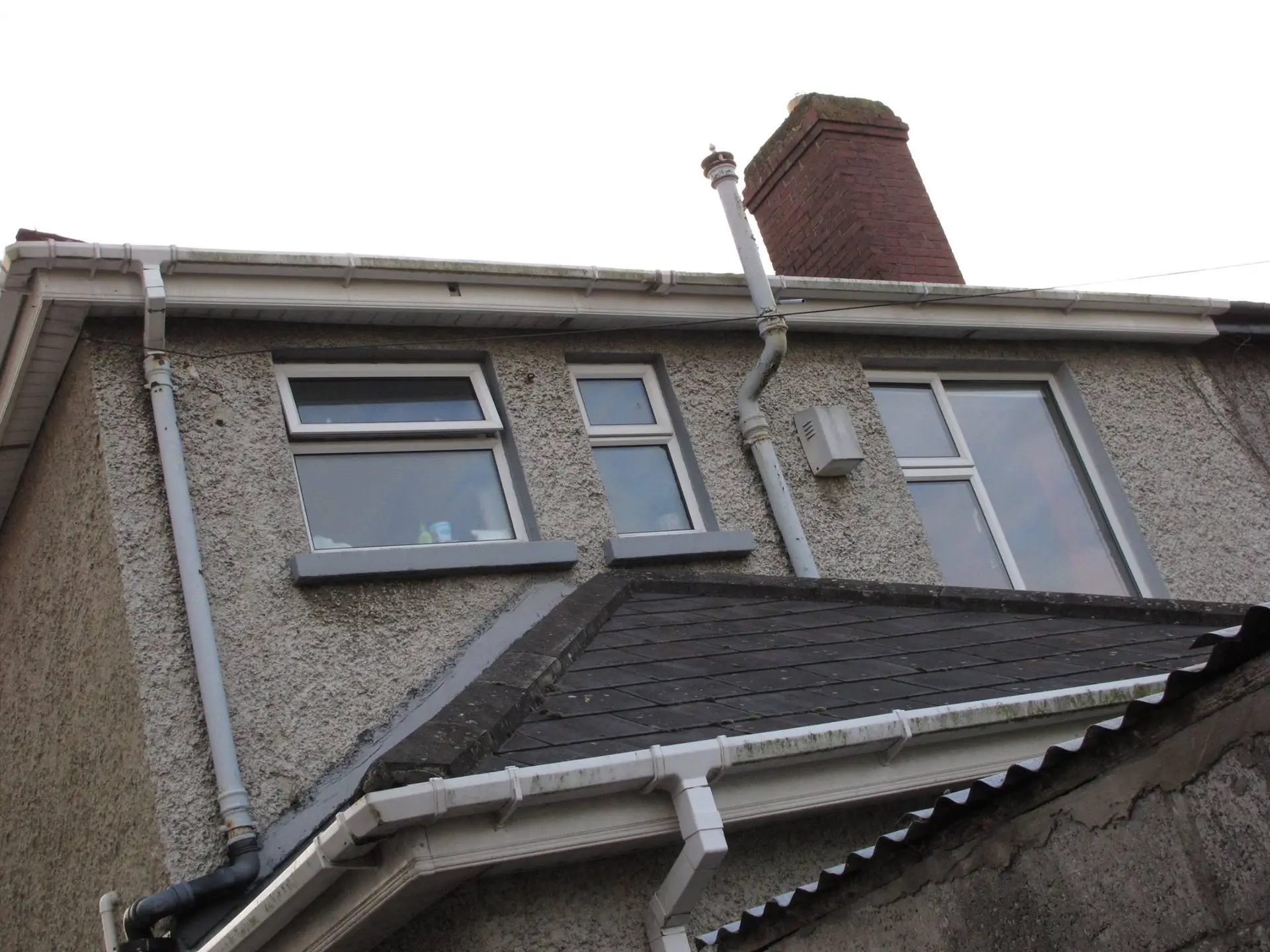 Domestic gutters & downpipes service by MJ roofing dublin