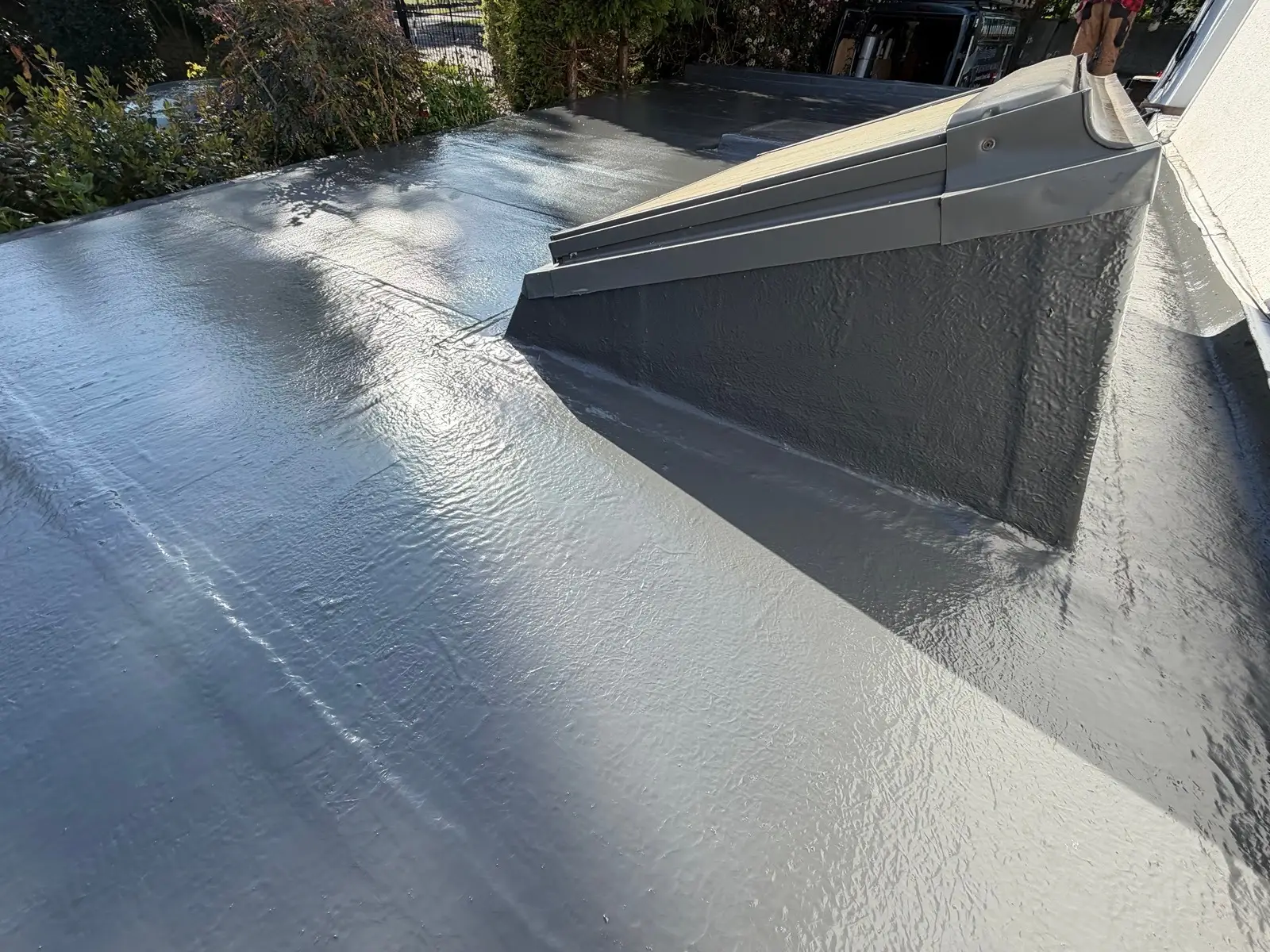 Flat roof leak repair service by MJ roofing dublin
