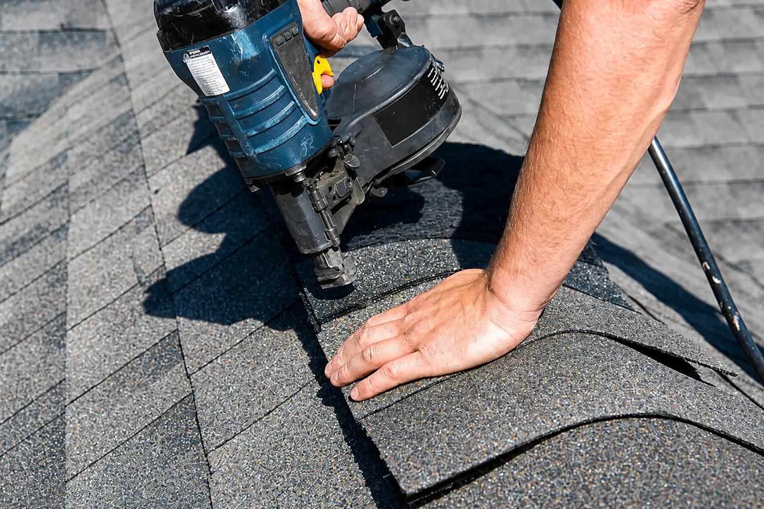 Ridge tile repairs by MJ roofing dublin