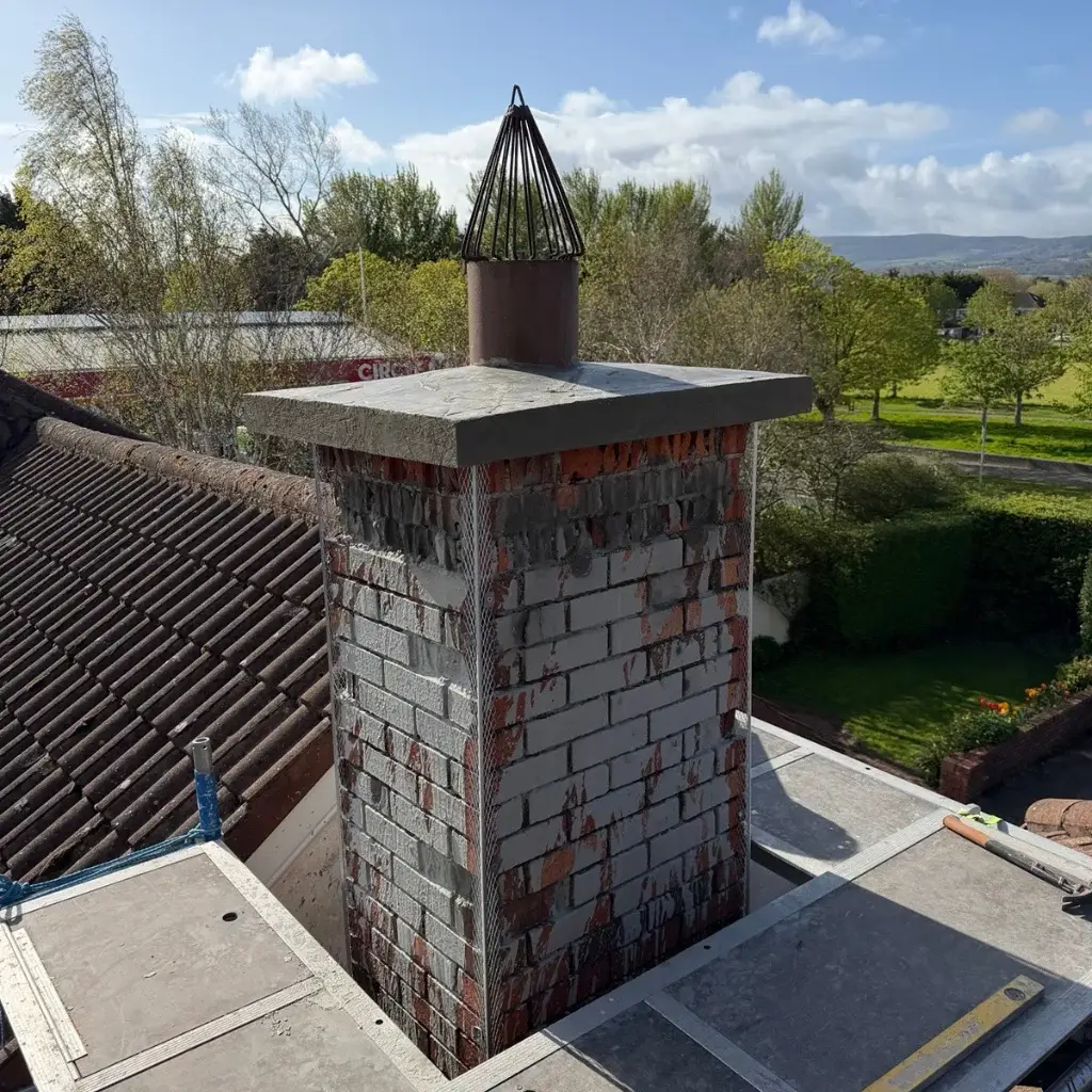 Flashing & chimney checks by MJ roofing dublin
