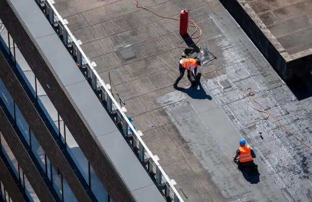 Commercial roof repair by MJ roofing dublin