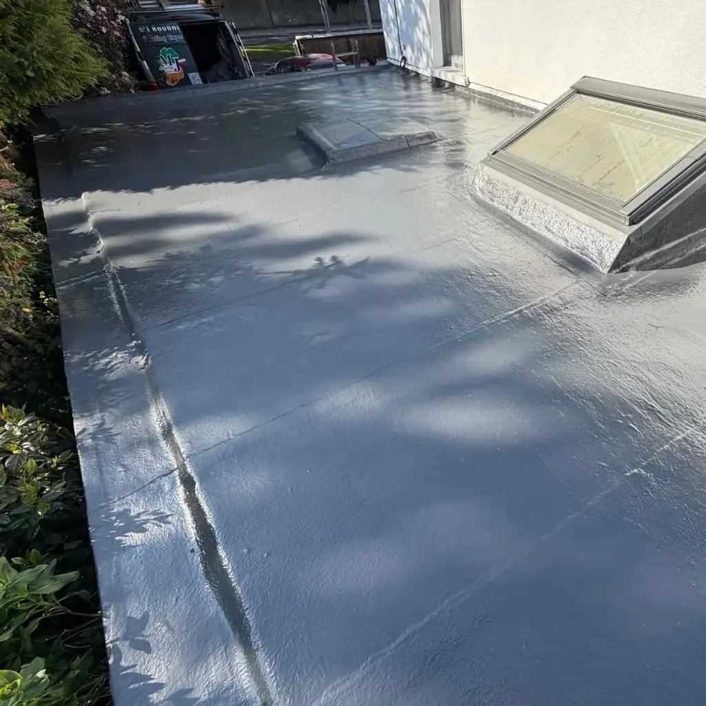 Low maintenance GRP roofing