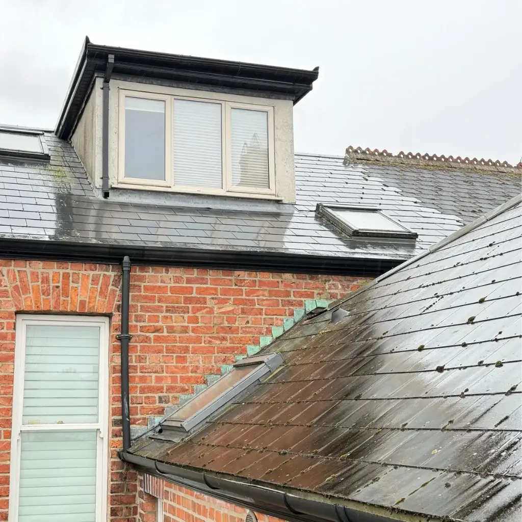 Visual roof inspection by MJ roofing dublin