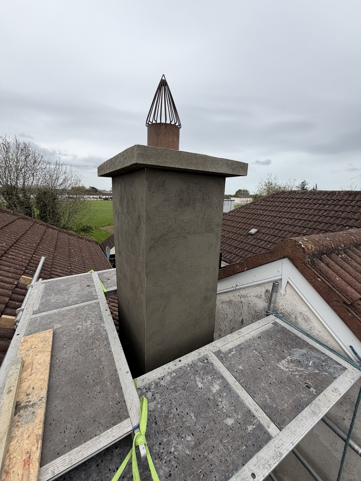 Chimney flashing & repairs dublin by MJ roofing