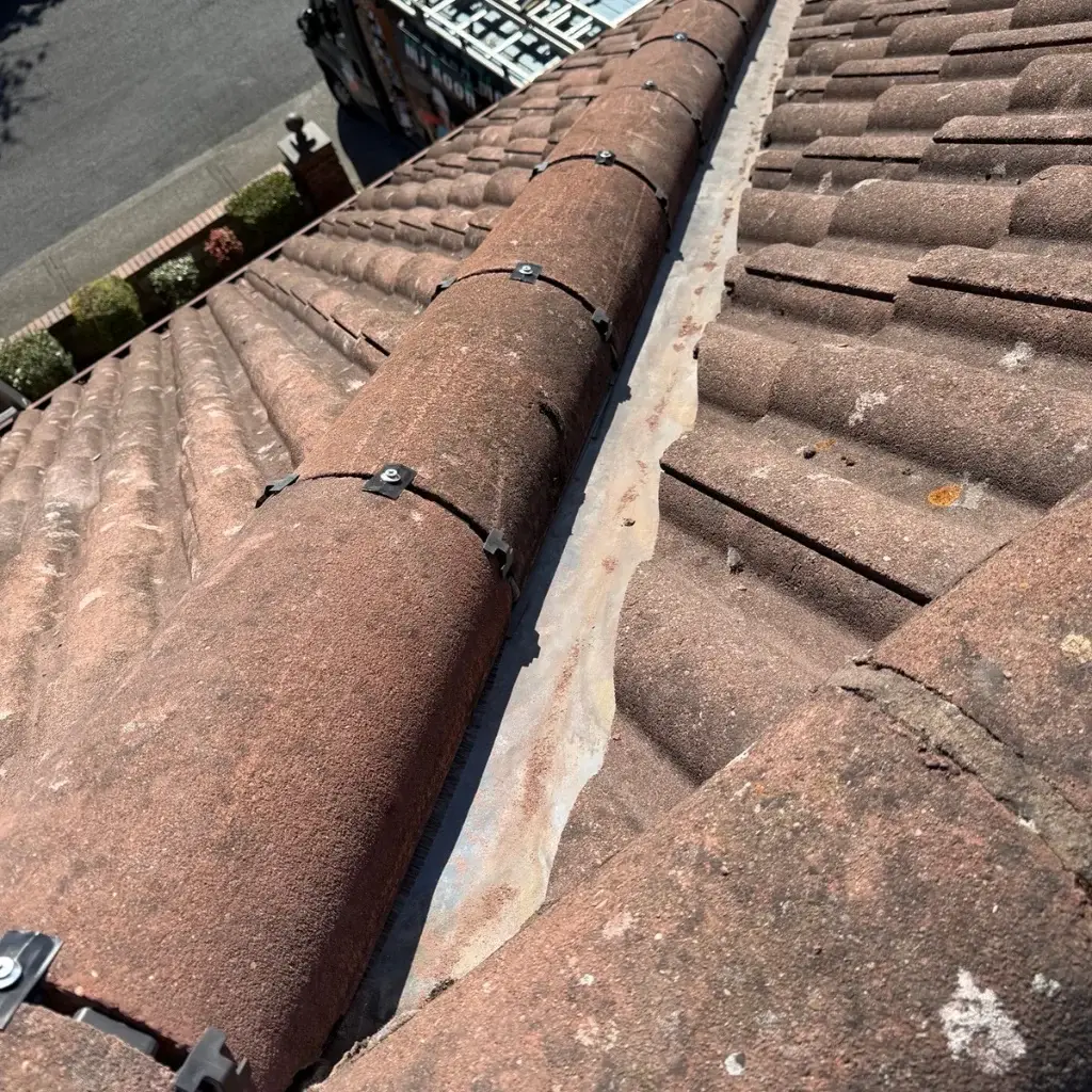Dry ridge installation and repair by MJ roofing dublin